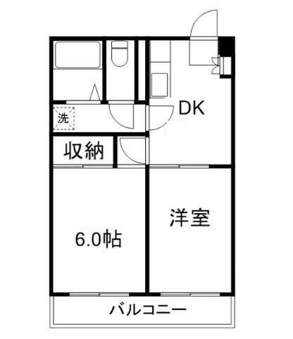 グランデューク西大井の間取り|間取りです。