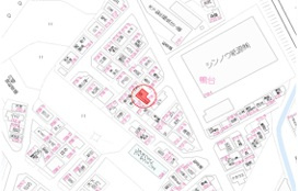 明石市魚住西岡の地図