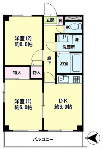 足立区竹の塚３丁目の賃貸マンション