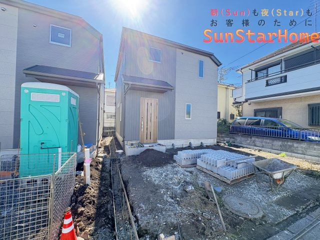 【サンスターホーム】青梅市河辺町6丁目　新築戸建1号棟の外観