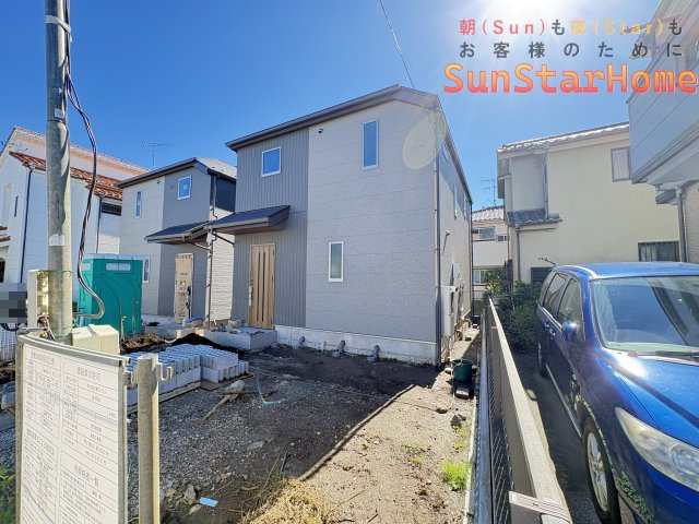 【サンスターホーム】青梅市河辺町6丁目　新築戸建1号棟の外観