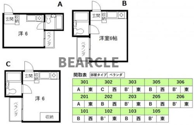 【区画図】 | アルカディア塔ノ段