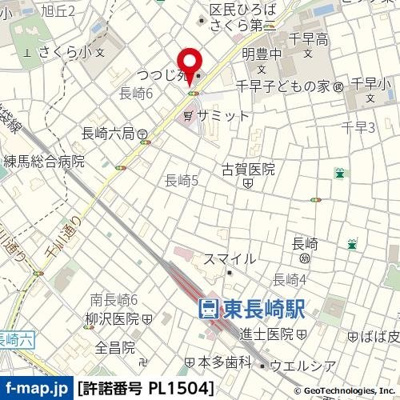 【地図】 | CIELBLUE千川