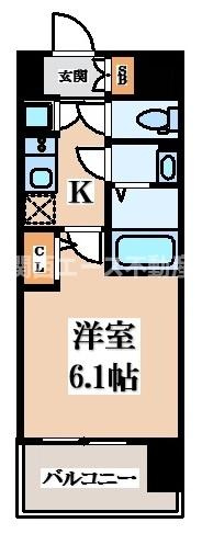 【間取り】 | CREST TAPP 大阪EAST