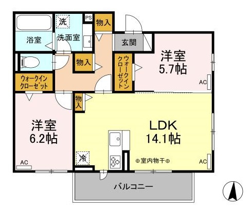 【間取り】 | ヘリテージ【名古屋市賃貸・ペット可】
