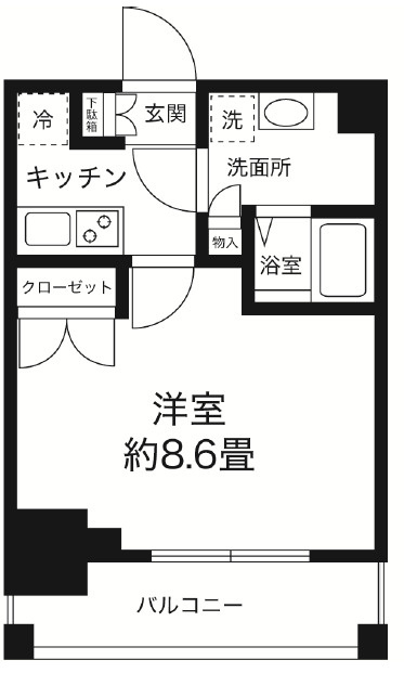エルパティオ両国の間取り