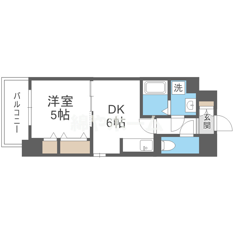 リアライズ鶴橋東Ⅱの間取り