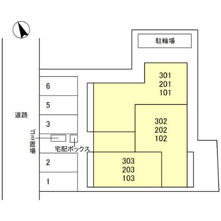 【区画図】 | パサログランデ綾之町