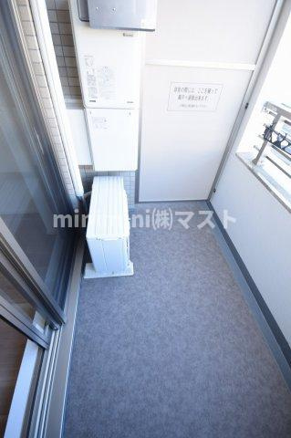 LC梅田北のバルコニー