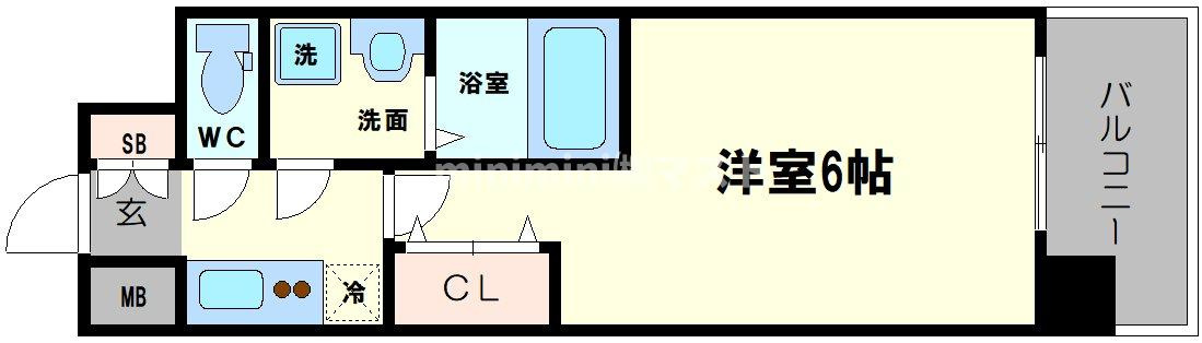 LC梅田北の間取り