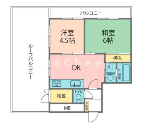 コーラルハイツ富士見の間取り