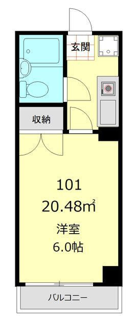ロイヤルハイツ扇橋の間取り