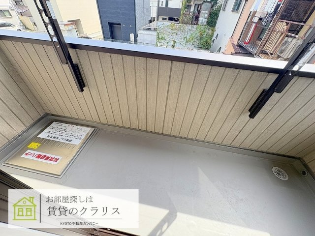 GRAMM西衣手町のバルコニー