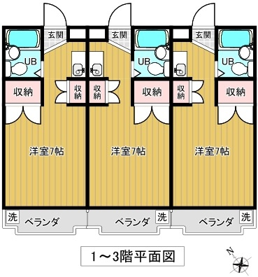 　☆　ドミール森島　☆の間取り