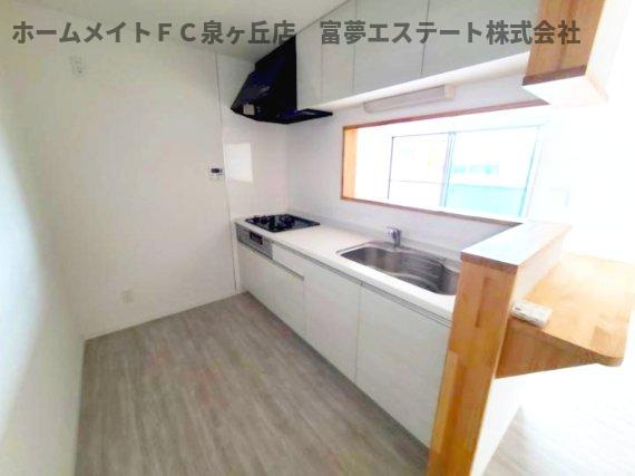 シャイロ２０５北野田のキッチン