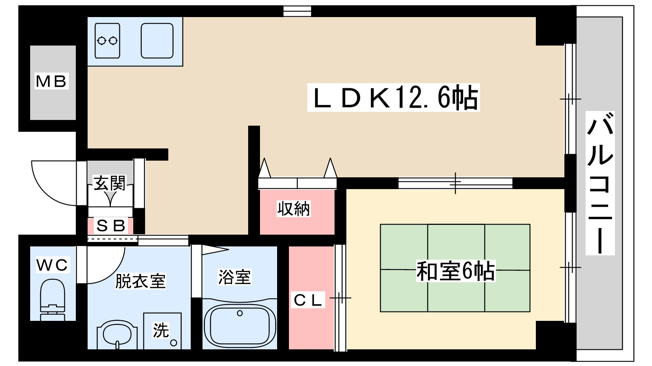 【間取り】 | ラフィネ淀川
