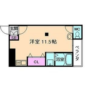 豊中市螢池西町２丁目の店舗事務所の間取り