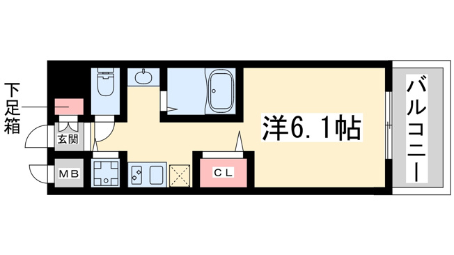 【間取り】 | ララプレイス新大阪シエスタ