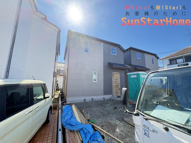 【サンスターホーム】青梅市河辺町6丁目　新築戸建2号棟の外観