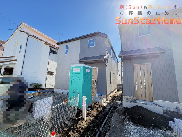 【サンスターホーム】青梅市河辺町6丁目　新築戸建2号棟の外観