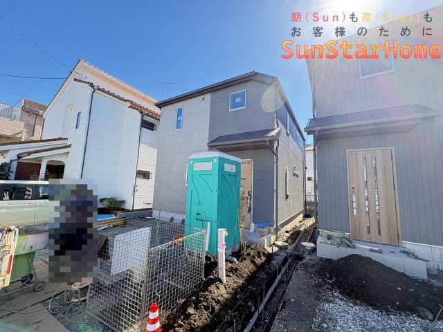 【サンスターホーム】青梅市河辺町6丁目　新築戸建2号棟の外観