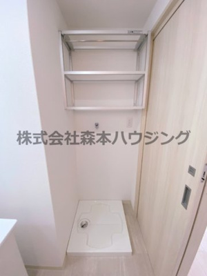 【設備】 | 　クリエオーレ雁屋西町 | 室内洗濯機置き場です