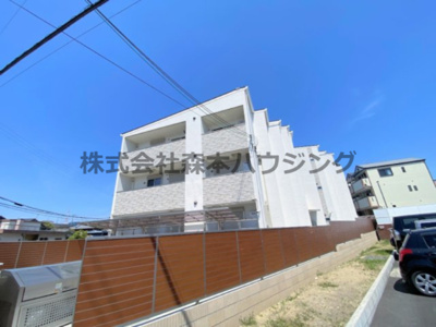 【外観】 | 　クリエオーレ雁屋西町 | きれいな外観です
