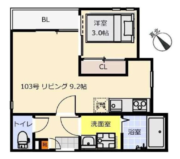 【間取り】 | GRANDTIC KRS