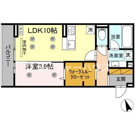 レーヴ・ウェル葉山の間取り