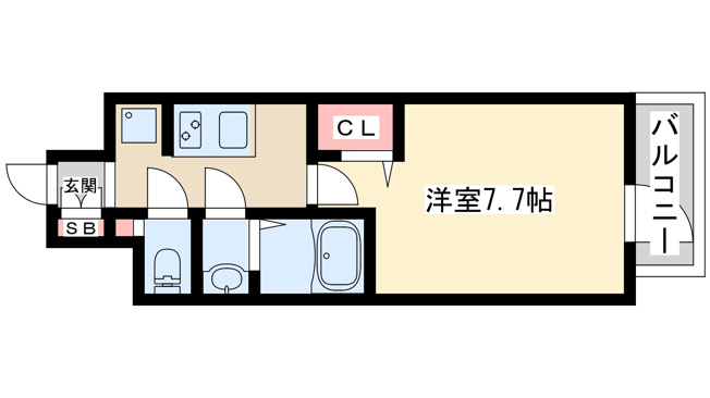 【間取り】 | プレサンスNEO上新庄PRIMECRUIS
