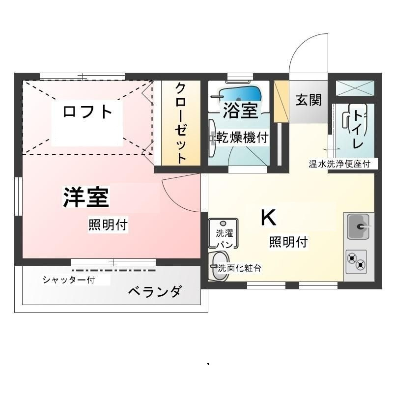 トップオブ大崎の間取り|間取りです。
