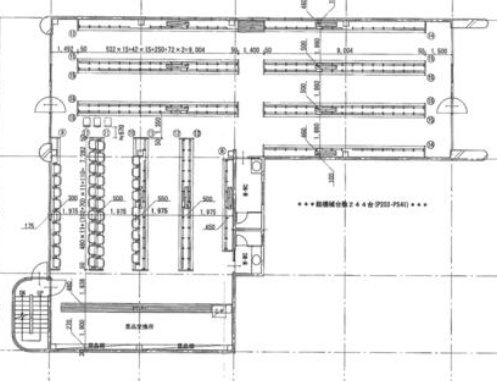 近鉄大阪線「長瀬」駅近旧パチンコ店の間取り