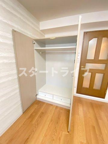 大阪市東淀川区東中島１丁目の賃貸マンションの収納