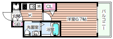 【間取り】 | エグゼ大阪ドーム