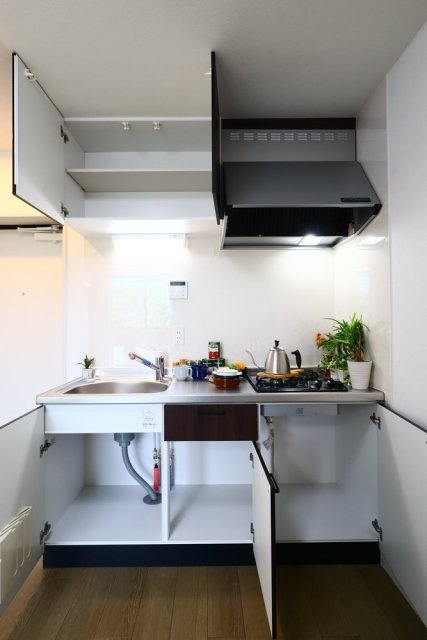 CIELBLUE千川のキッチン|家具・小物はイメージです