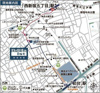 【地図】Ｂｒｉｌｌｉａ　ｉｓｔ　渋谷本町 