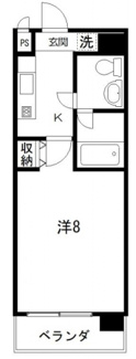 【間取り】 | グランドパレス西院東館