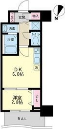 セレニテ神戸元町の間取り