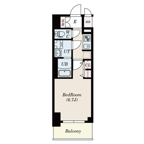 S-RESIDENCE熱田Ⅱの間取り