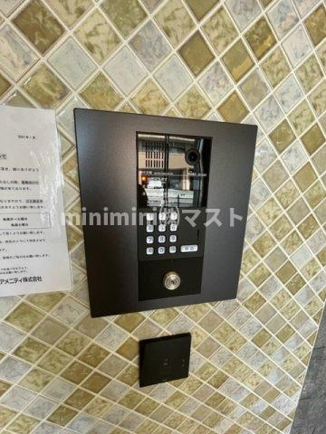 大阪市東成区東今里３丁目の賃貸マンションのセキュリティ