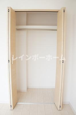 仲介手数料（賃料の1.10ヵ月）の50％OFF対象物件！の収納|収納のためのスペースです
