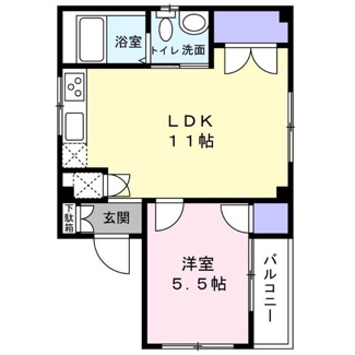 【間取り】 | リッチハイツ南行徳Ⅱ | 間取りです。
