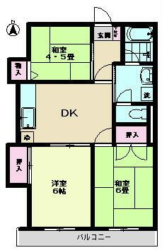ハイム樹の間取り