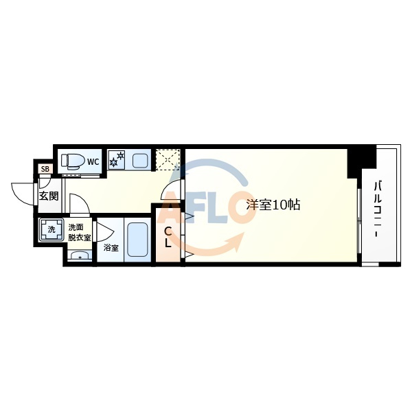 Ritz SQUARE Land Qbeの間取り|Ritz SQUARE Land Qbe　間取り