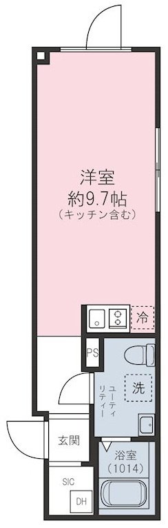 チャルテ千川 の間取り|間取りです。