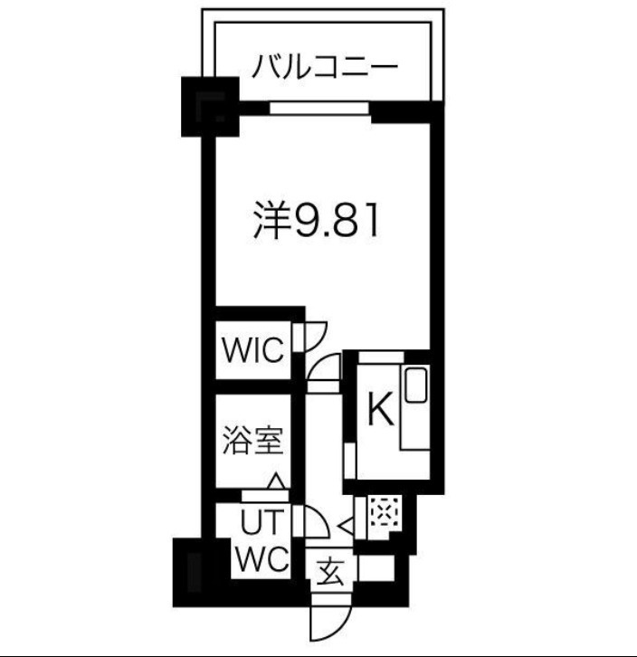 エスリード福島リバーフロントの間取り|エスリード福島リバーフロント　間取り