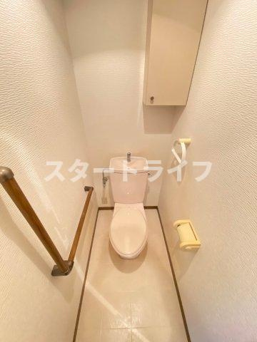 大阪市淀川区野中北１丁目の賃貸マンションのトイレ