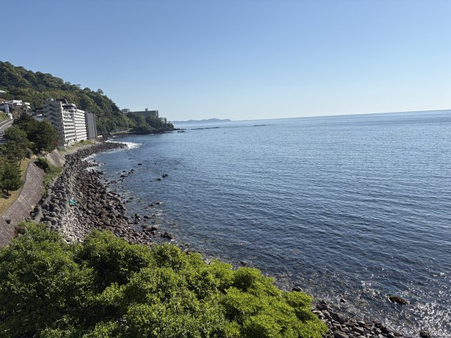 エンゼルシーサイド南熱海の展望|バルコニーからの眺望です。