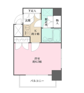 【間取り】 | 藤和シティコープ新富町 | 間取りです。