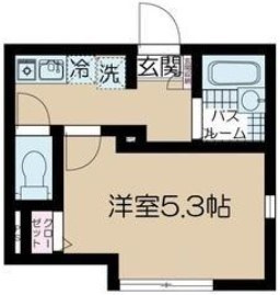 杉並区西荻北４丁目の賃貸マンションの間取り